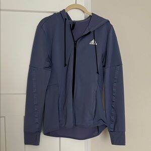 Adidas Indigo Full-Zip Hoodie